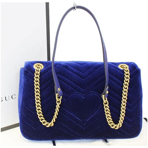 marmont blue velvet gucci|Gucci Marmont bag from nancy.